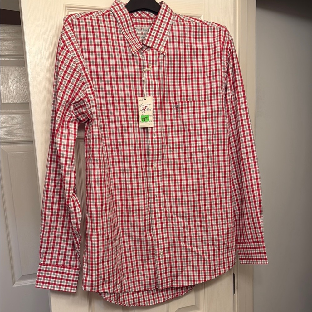 Mens Peach State Pride Dress Shirt